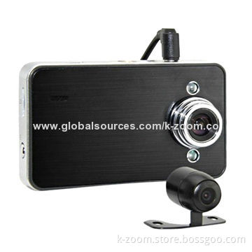 Car DVR with camera, Maximum 1,920*1,080/25fps Front